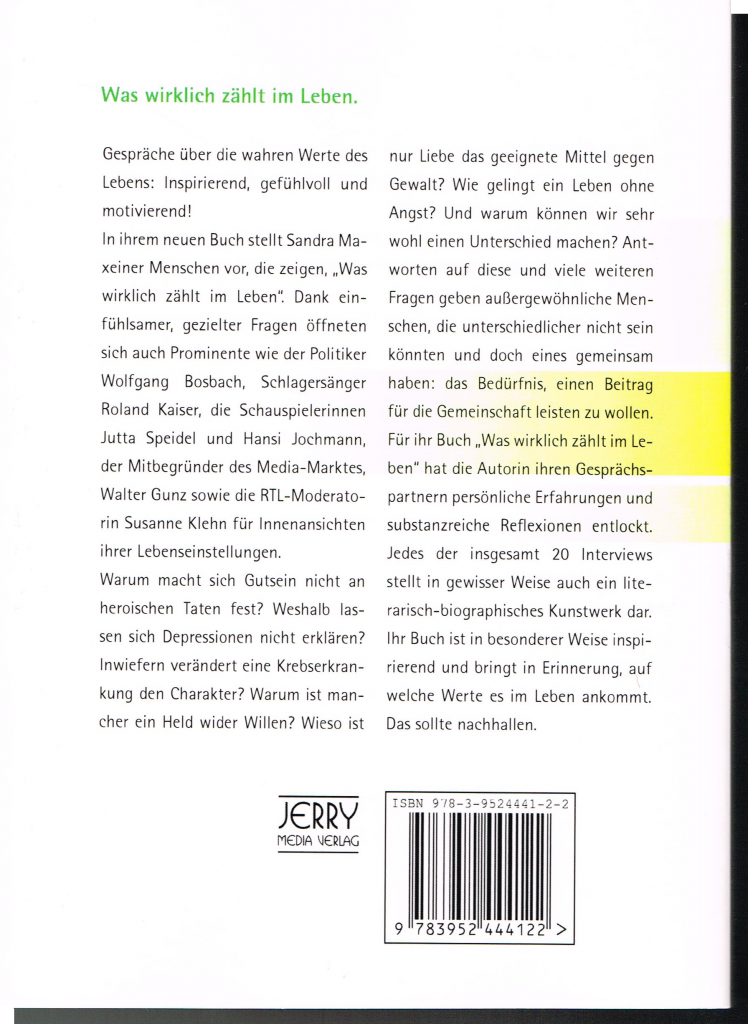 Sandra Maxeiner - Das Buch - S2b